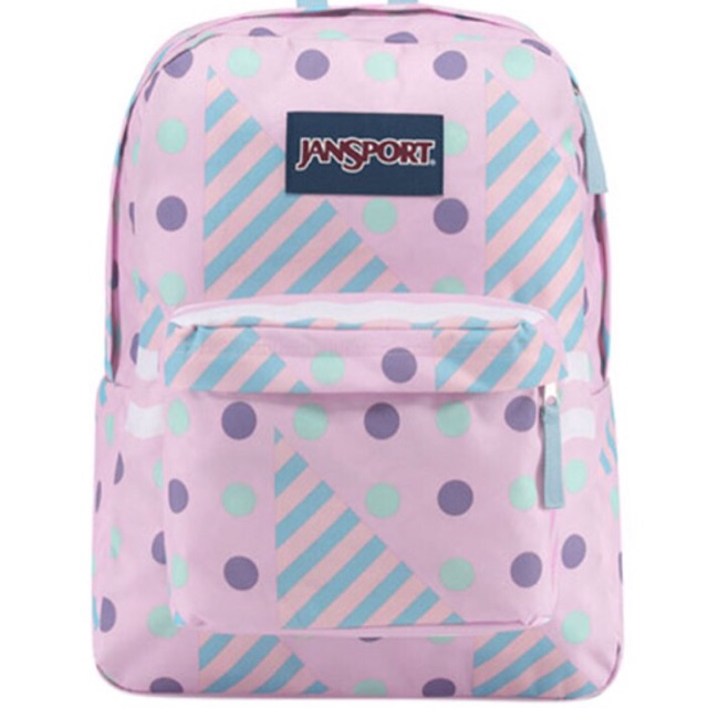 JANSPORT กระเป๋าเป้ รุ่น Superbreak สี Ice Cream Geo ของใหม่ แท้ 100%