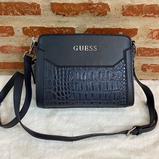 Guess Croc Effect Crossbody bag Code:B2D220466 แบรนด์แท้ 100% งาน Outlet