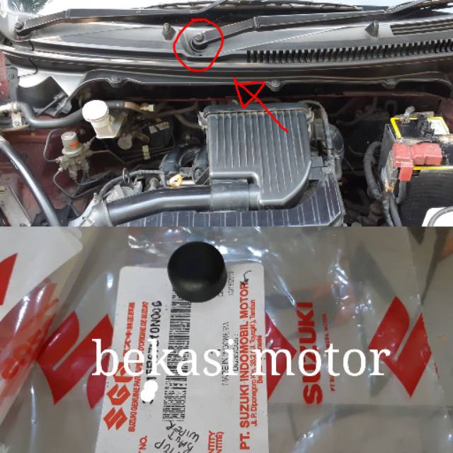 38315-67L10 ด้านหน้าใบปัดน้ําฝน bolt สําหรับ suzuki swift ertiga grand vitara karimun เดิม