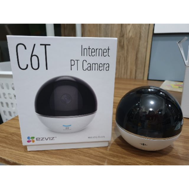 EZVIZ internet camera C6T กล้องวงจรปิดระบบ Cloud เชื่อมต่อผ่าน Wi-Fi ดู App ผ่านมือถือฟรี ใหม่แกะกล่