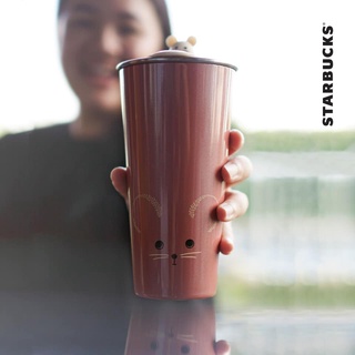 แก้ว Starbucks ST-SS RAT FACE 16OZ STAINLESS