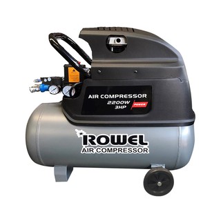 Air pump ROWEL RW4750 50L ROTARY AIR COMPRESSOR Wind instrument Hardware hand tools ปั๊มลม ปั๊มลมโรตารี่ ROWEL RW4750 3