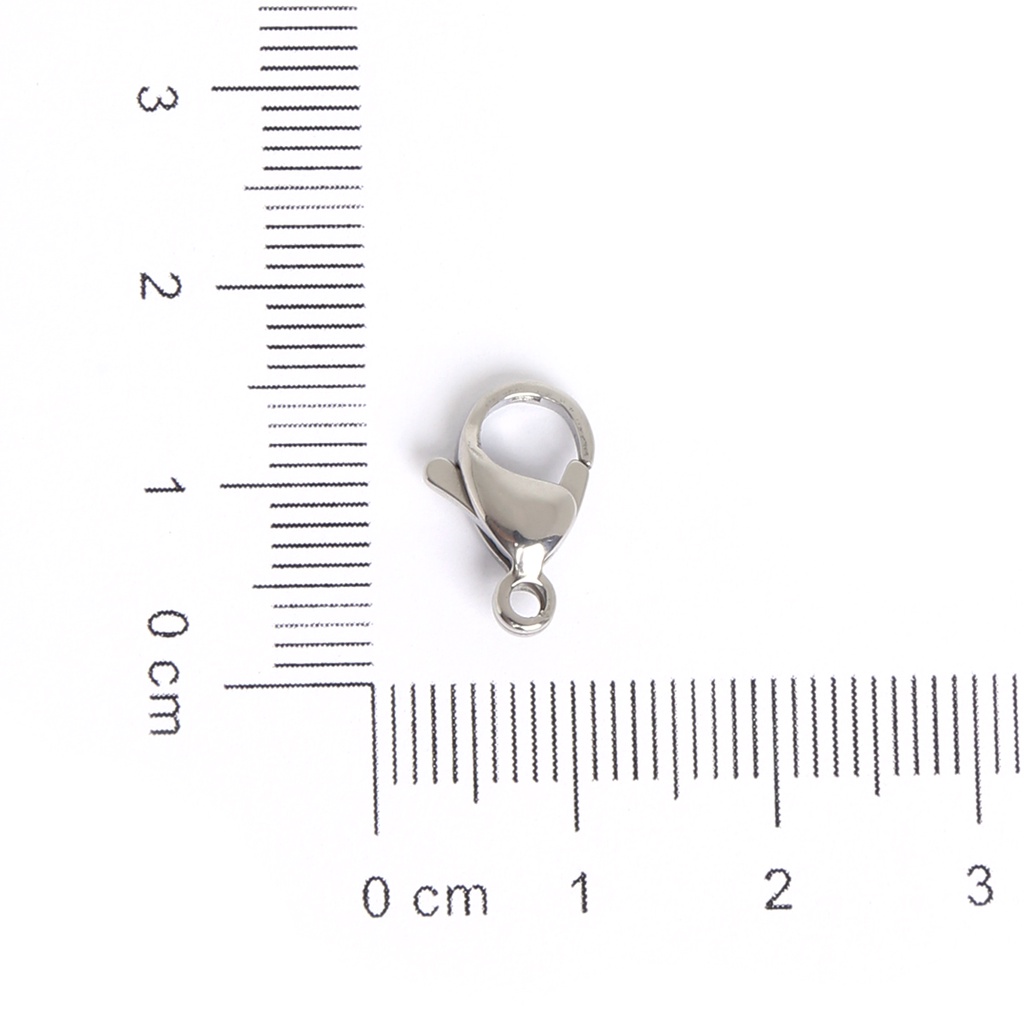 ตะขอก้ามปู สเตนเลส 304 สําหรับทําเครื่องประดับ สร้อยคอ สร้อยข้อมือ Diy 10 ชิ้น ต่อล็อต
 - รูปที่ 4