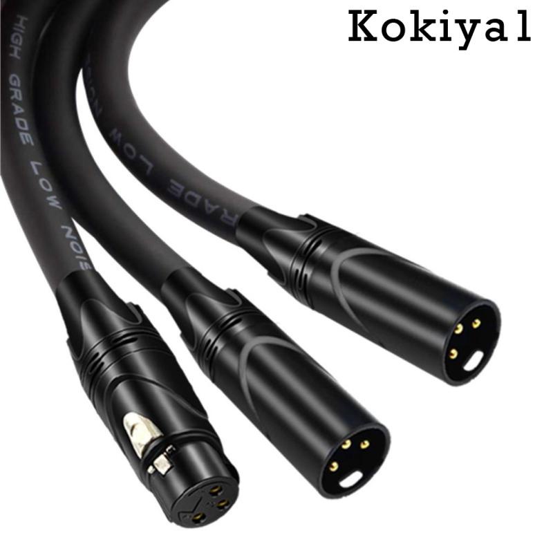 [ขายดี] อะแดปเตอร์สายเคเบิล แยกปลั๊กตัว Y 3 Pin XLR ตัวเมีย เป็น 2 ตัวผู้