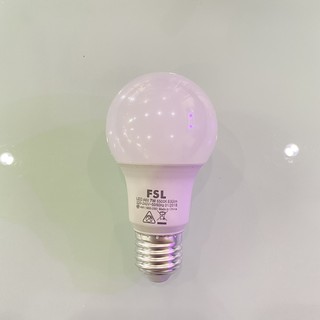 FSL หลอดไฟ LED กำลังไฟ 7 วัตต์ และไฟฟ้า 220-240 โวลต์ ทรงปิงปอง แสงขาวได้รับรองมาตรฐาน มอก.1955-2551