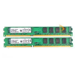 คิงสตันเมมโมรี่การ์ด Kingston 2x4 Gb Intel Cpu 2rx 8 Pc 3-10600 Dimm Ram Desktop Ddr 3 1333 Mhzแรม คอมพิวเตอร์