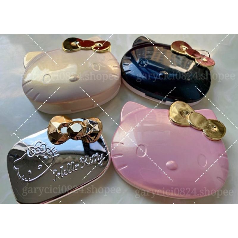 Hello kitty กล่องเก็บเครื่องสําอาง DIY กระจกขนาดเล็กน่ารัก