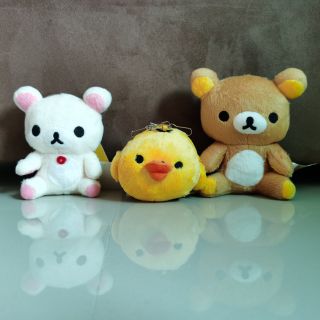 พวงกุญแจ ริลัคคุมะ Rilakkuma โคริลัคคุมะ Korilakkuma โทริ Tori ❤ของลิขสิทธิ์แท้