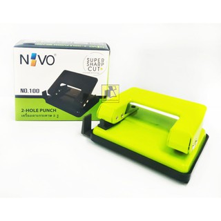 เครื่องเจาะกระดาษ 2 รู NIVO No.100