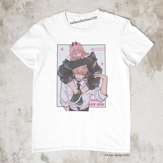 Anime Shirt Chainsaw Man - Power Denji Sweet Ver1.1 เสื้อยืด