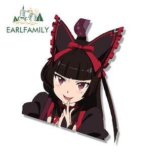 Earlfamily สติกเกอร์ไวนิล กันน้ํา กันแดด ลาย Rory Mercury ขนาด 13 ซม. x 11 ซม. สําหรับติดตกแต่งประตูรถยนต์