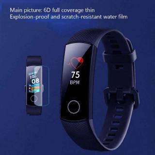 ฟิล์มกระจกนิรภัยกันรอยหน้าจอสําหรับ huawei honor band 5 3 ชิ้น