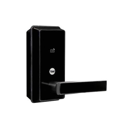 กลอนประตู กลอนดิจิตอล YALE EC800(R) สีดำ ดิจิตอล