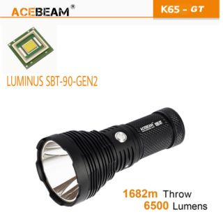 ไฟฉายแรงสูง Acebeam k65 GT  6500lumens