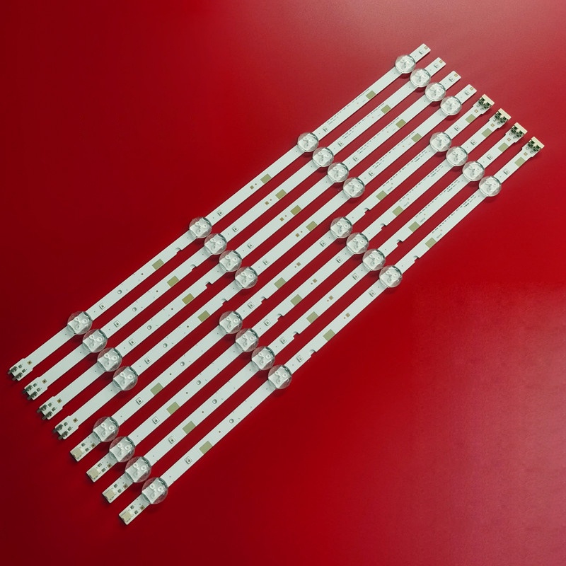 8 ชิ้น/เซ็ต led backlight strip สําหรับ Samsung UA48J5000 UA48J5200 UA48J5250 UA48J5000AR UA48J5200A