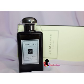 Jo Malone Velvet Rose &amp; Oud Cologne Intense 100 ml. (พร้อมกล่อง *โบว์ / ถุงกระดาษ)