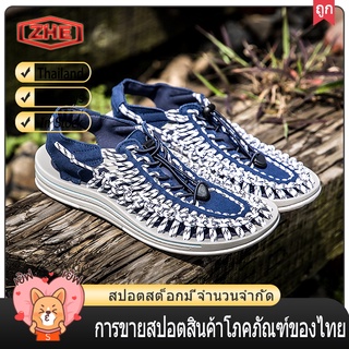 【ZHE】สต็อคพร้อม รับสินค้าได้ภายใน 1-2 วันจากไทย KEEN SANDAL รองเท้าแบบผูกเชือก รองเท้าแตะสำหรับผู้ชายและผู้หญิง