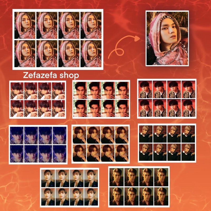 #พร้อมส่ง ID PHOTO NCT127 🪵🪄