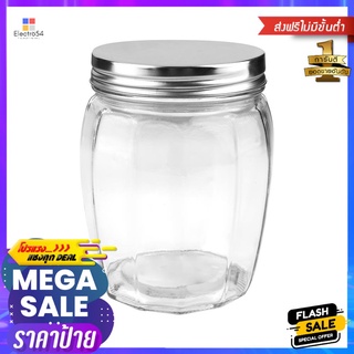 ขวดโหลแก้ว 0.8 ลิตร ฝาเกลียว RUGBYGLASS CANISTER WITH SCREW LID RUGBY 0.8L