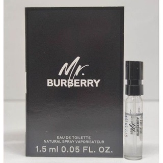 Vial ✨ BURBERRY ❤️ MR. Burberry EDT 1.5ml น้ำหอมพกพา ไวออลแท้💯 พ่อใช้กลิ่นนี้ค่าาา 🧡🧡🧡🧡 ส้ม