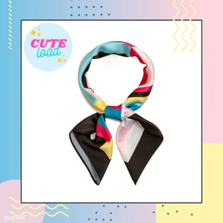 ผ้าพันคอ ขนาด 55×55 cm. Cute Scarf no.02