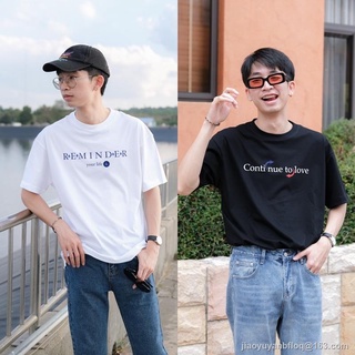 ผ้าฝ้าย 100% ZAMIO T-shirt เสื้อแขนสั้นโอเวอร์ไซส์ oversize S-3XL