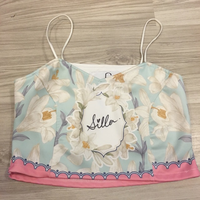 New! เสื้อสายเดี่ยวแบรนด์ silla