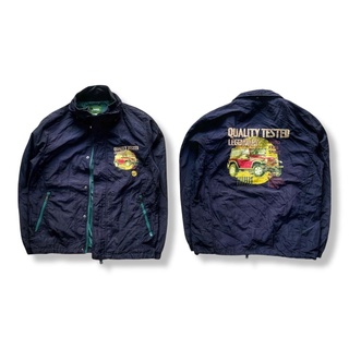 JEEP Navy LEGENDARY Full Zipper Jacket รอบอก 44”