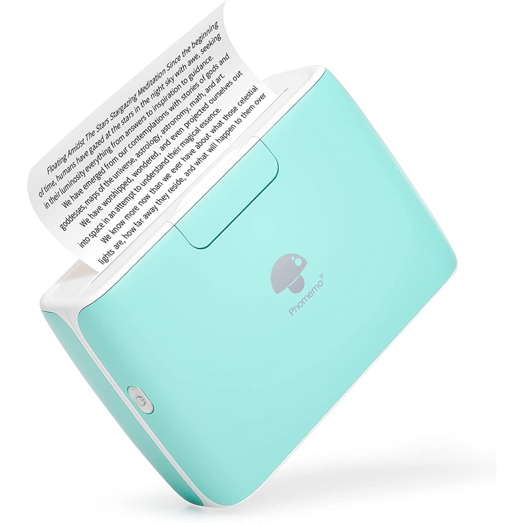 Phomemo M04S เครื่องพิมพ์ฉลากไร้สาย แบบพกพา รองรับ 53 80 110 มม. กว้าง 300dpi
