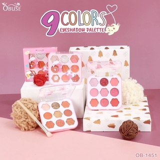 9 colors eyeshadow palette