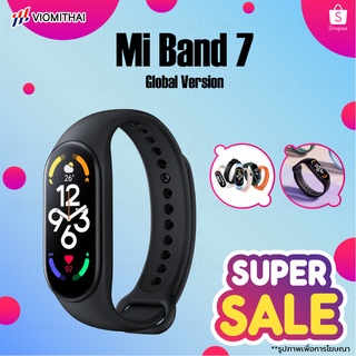 Xiaomi Mi Band 7 (GB.V) Smart Watch band7 สมาร์ทวอทช์ หน้าจอ AMOLED 1.62 นิ้ว วัดออกซิเจนในเลือด