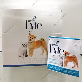 Petme lyte เพ็ทมีไลท์ เกลือแร่ผสมวิตามินกลิ่นตับ เกลือแร่สุนัขและแมว(15g./ ซอง)