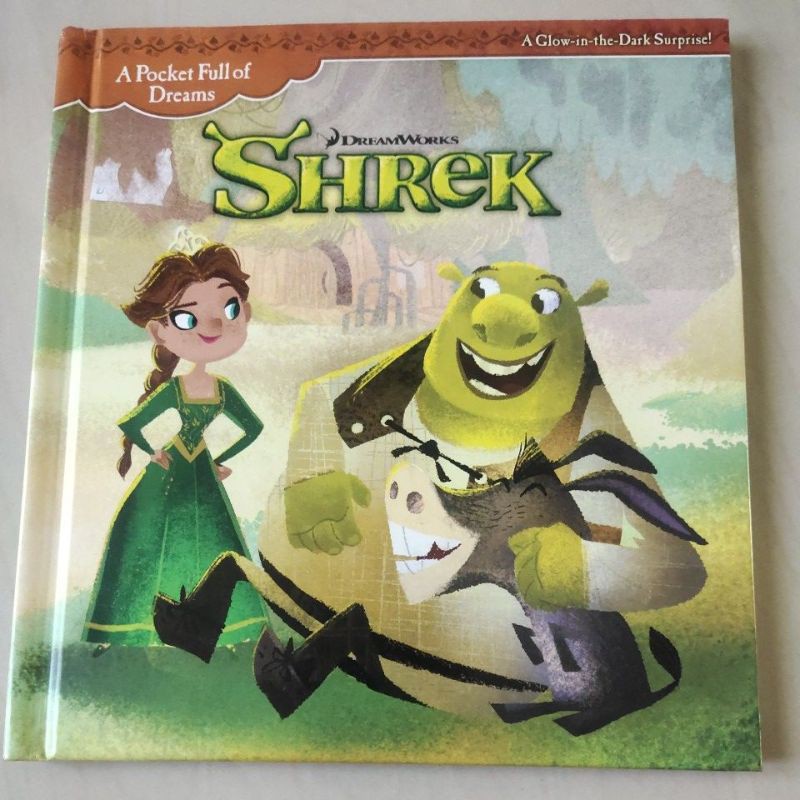หนังสือนิทาน ภาษาอังกฤษ ปกแข็ง Shrek dreamworks มือสอง