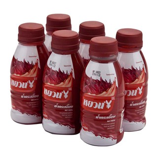 หยวน น้ำกระเจี๊ยบ ขนาด 300ml ยกแพ็ค 6ขวด YUAN ROSELLE JUICE