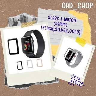 GLASS I WATCH 38 MM [BLACK,SILVER,GOLD]