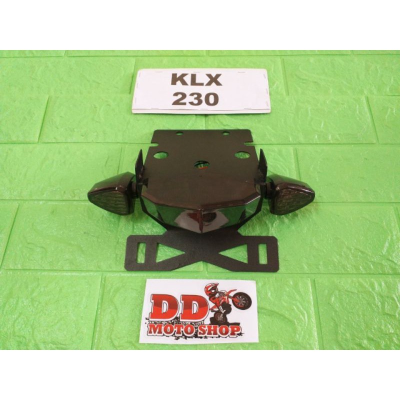 ท้ายสั้น KLX230 #ใส่ไฟเลี้ยวแต่ง #โครงเหล็กหนา 1.2 มม. ไฟท้าย KLX230 KLX230SE KLX230SM SHERPA