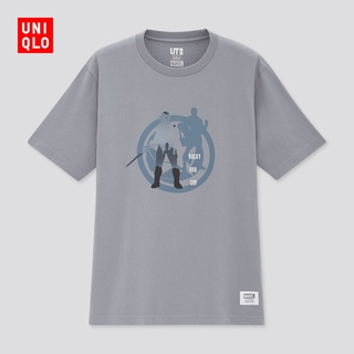 Uniqlo เสื้อยืดแขนสั้น พิมพ์ลายมาร์เวล สําหรับผู้ชาย และผู้หญิง (UT) (คอลเลคชั่น Marvel) 431236