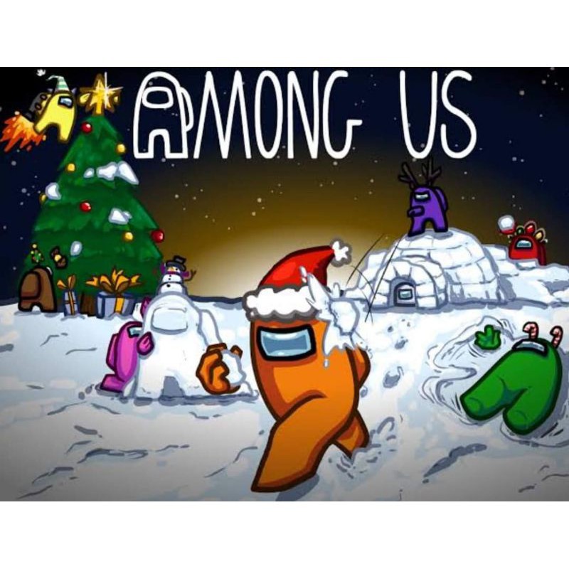 Among us 12 ตัว ลายใหม่ Among usหุ่น Among us ของเล่น
