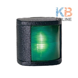 ไฟสัญญาณเดินเรือลำใหญ่ 12-24โวลต์. ไฟเขียว Classic LED 20 Starboard light 112.5°, 12-24V Green