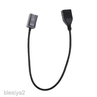 usb female aux อะแดปเตอร์สายเคเบิ้ลเสียงสําหรับ honda civic crv accord jazz fit