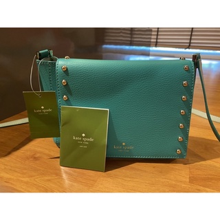 กระเป๋า Kate Spade แท้ สีเขียวเหนี่ยวทรัพย์ ใหม่