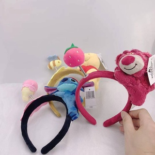 Ellen Stitch Lotso Winnie the Pooh ที่คาดผมดิสนีย์ ที่คาดผม วันหยุด แต่งตัวตุ๊กตา ของขวัญ