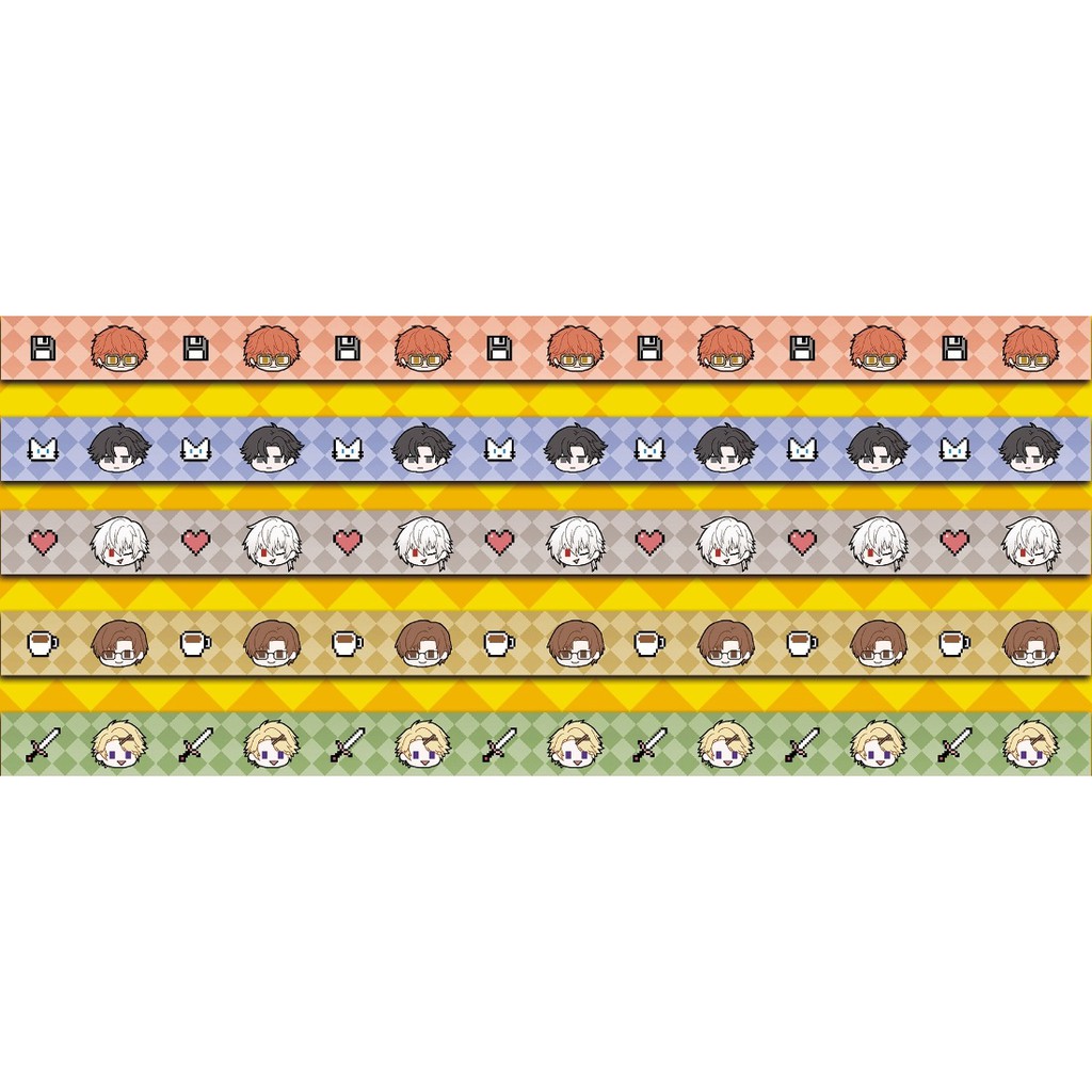 【OFFICIAL】Mystic Messenger  เทปกระดาษกาว ลิขสิทธิ์แท้ 100%