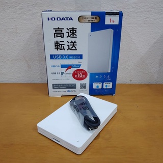 I-O DATA HDPH-UT1W External HDD 1TB USB 3.0 【ใหม่】 ญี่ปุ่น