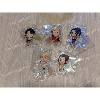 Attack on Titan x Animate Cafe - Trading Acrylic Stand Keyholder ของใหม่ พร้อมส่ง