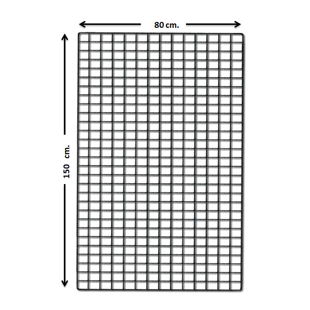 แผงตะแกรง ลวดชุปพลาสติก 80x80cm. 80x100cm. 80x120cm. 80x150 cm.ใช้จัดบอร์ด จัดนิทรรศการ ใช้แขวนสินค้าตามร้านค้าต่างๆ