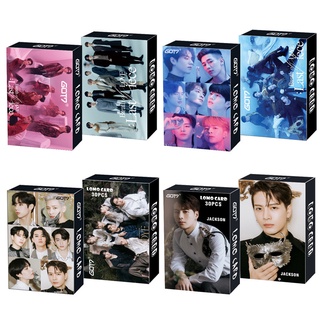 Got7 อัลบั้มโลโม่การ์ด Breath Love Last iece Photocard JB JinYoung Jackson 30 ชิ้น ต่อกล่อง