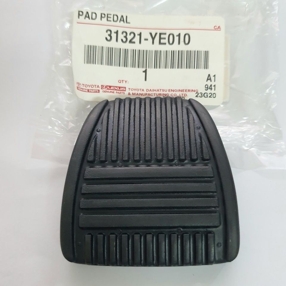 ยางรองแป้นเหยียบเบรค-แป้นคลัชเกียร์ธรรมดา Toyota Vigo,Furtuner,Tiger,ไมตี้เอ็กซ์ และเก๋งหลายรุ่น "แท