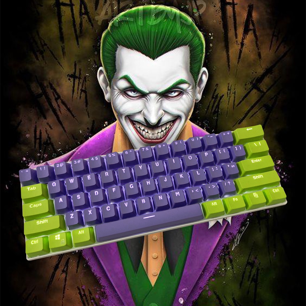 RK61 87 104 Keycaps PBT Material OEM profile Backlit Two-Color Mechanical Keycaps(Keycaps Only Sold)