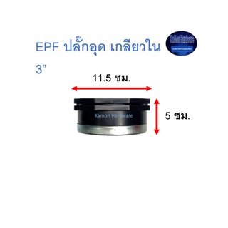 Super Products EPF ปลั๊กอุด เกลียวใน 3”